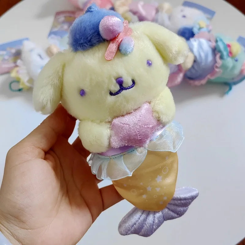 Sanrio Mermaid Cute Kuromi Hello Kitty Pochacco Plush Keyring Anime - Tophatter Daily Deals