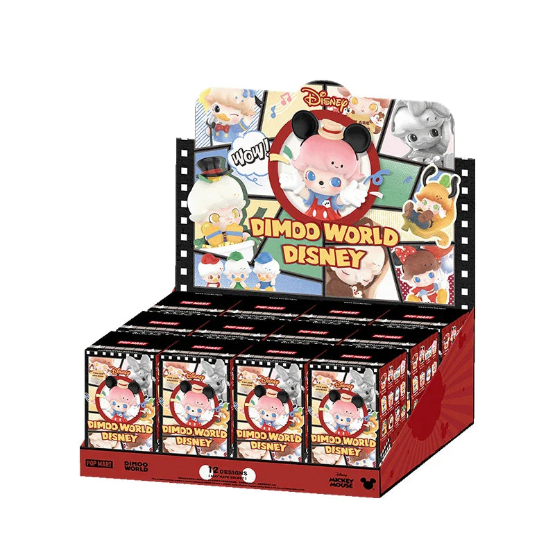 Genuine Pop Mart Dimoo World × Disney Series Figures Blind Box Full Set of 12 Boxes Animals - Tophatter Daily Deals