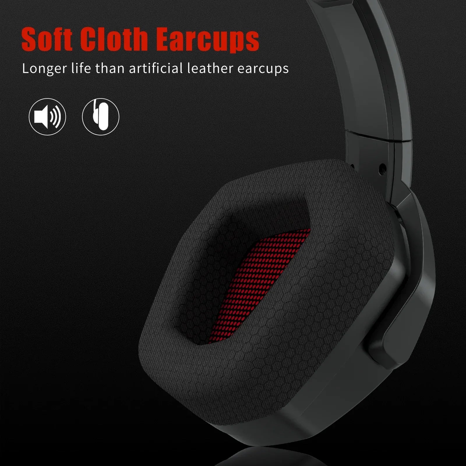 Wireless Gaming Headset With Mic Active Noise Cancellation - Tophatter Daily Deals
