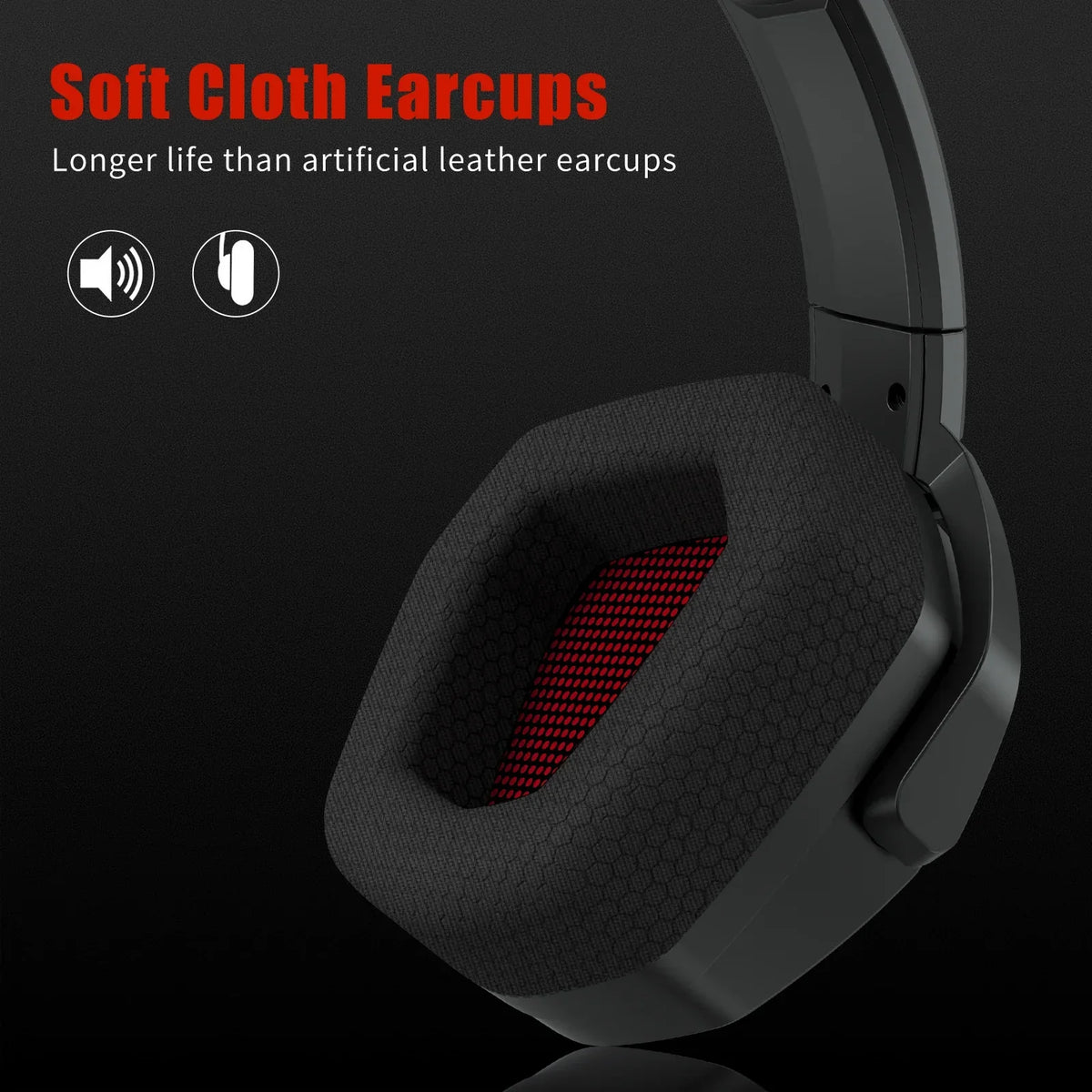 Wireless Gaming Headset With Mic Active Noise Cancellation - Tophatter Daily Deals