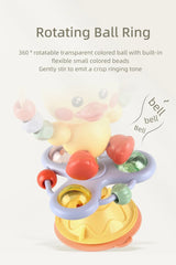 Baby Soothing Rattle Suction Cup Newborn Sensory Toys - Tophatter Daily Deals