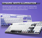 Wireless Low Profile Mechanical Keyboard 98 Keys PBT - Tophatter Daily Deals
