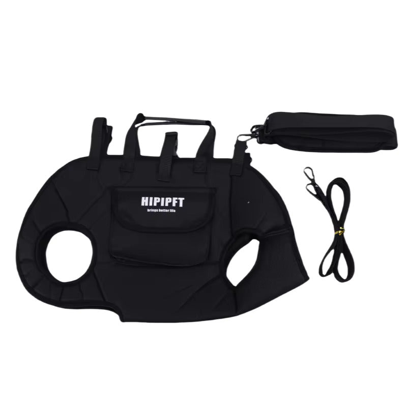 Small Dog Whole Body Lift Harness Pet Backpack Black Dog Mobility Harnesses - Tophatter Daily Deals