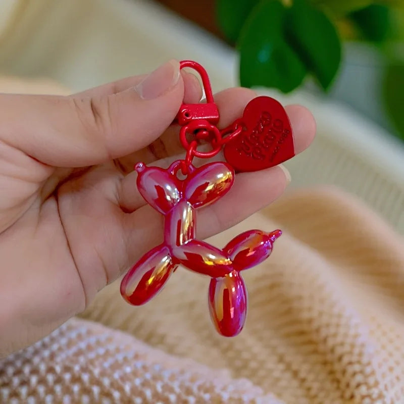 Balloon Dog Keychain Resin Cute Bag Pendant Fall 2025 Gift 02 - Tophatter Daily Deals