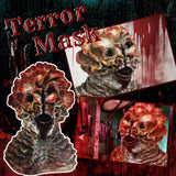 Halloween Mask Latex Clicker Cosplay Full Face Monster 2025 - Tophatter Daily Deals