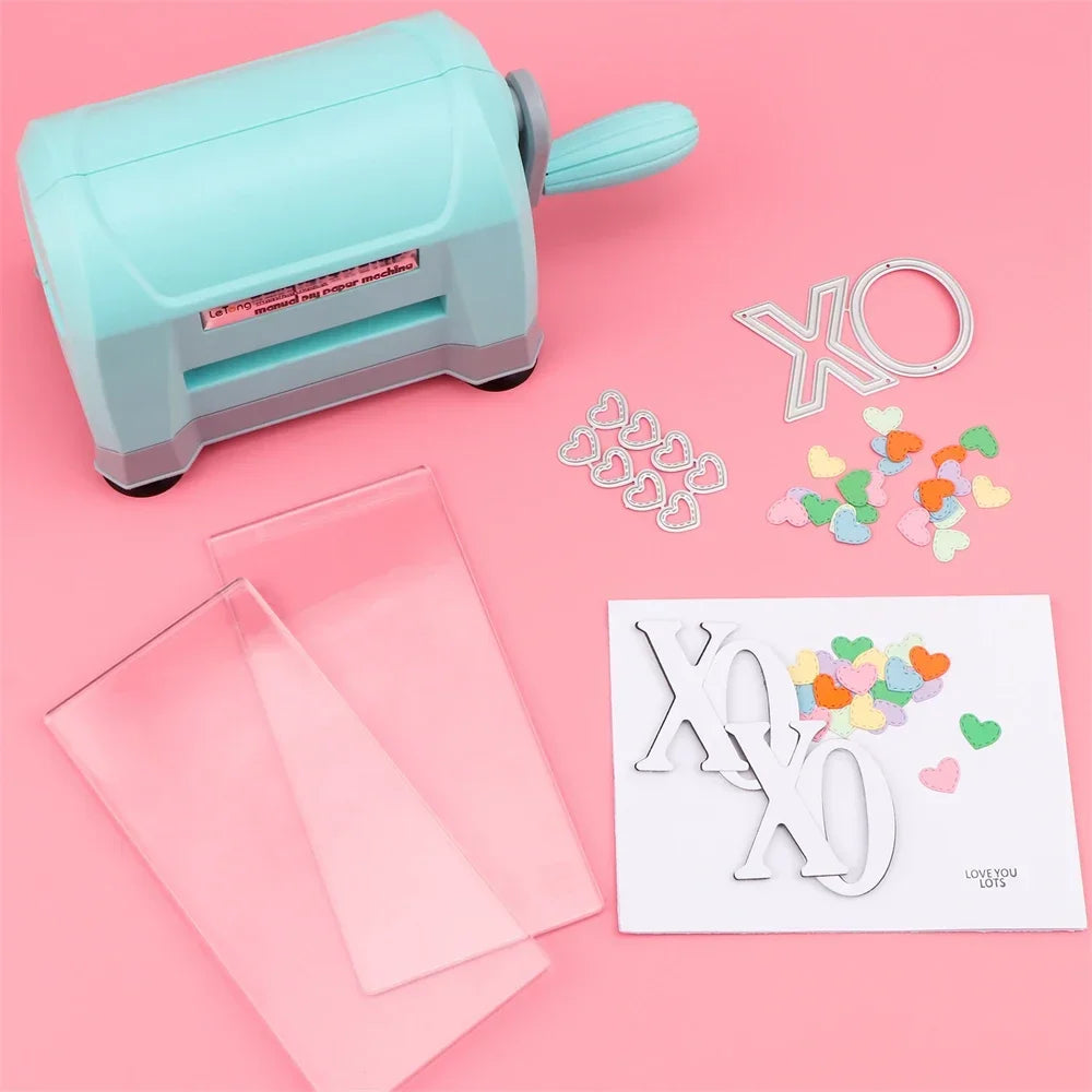 Mini Die Cutting Machine Portable Paper Embossing Tool - Tophatter Daily Deals