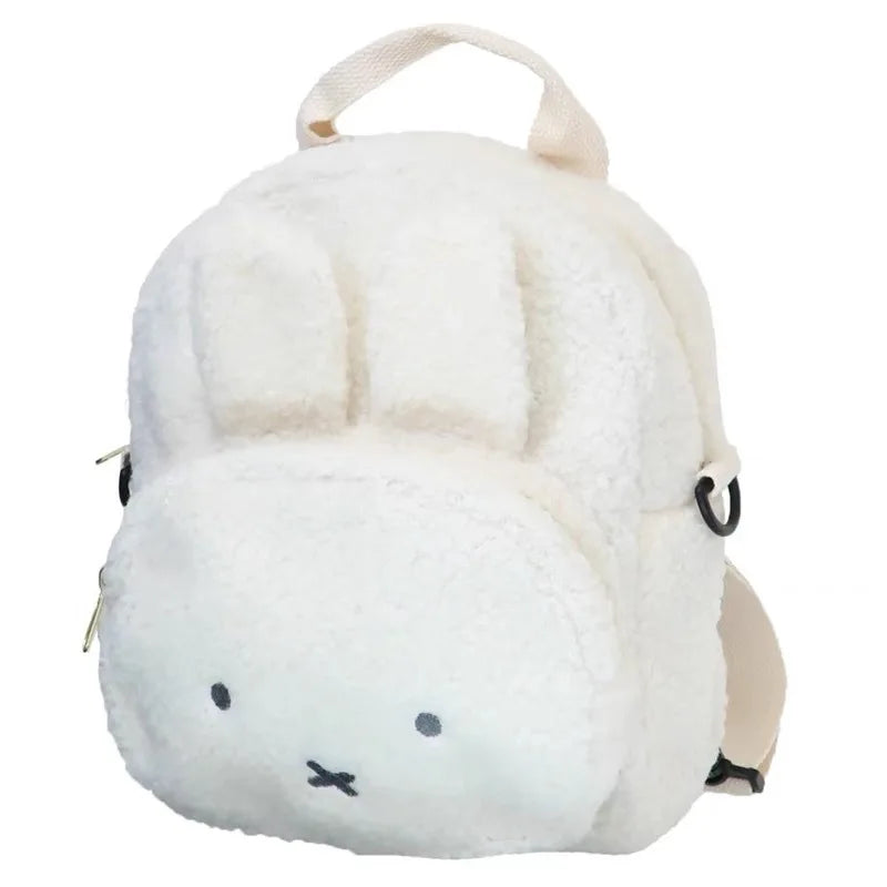 Miffy Boris Lambswool Backpack White Miffy Animals - Tophatter Daily Deals