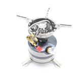 Liquid Fuel Camping Stove Oil-Burning Grey Camp Cooking - Tophatter Daily Deals