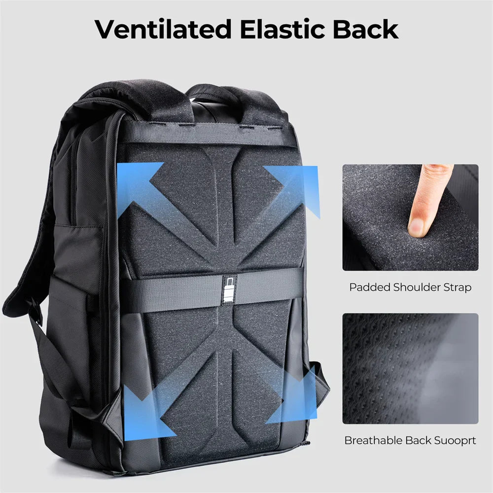Camera Backpack for Camping Black Backpacks - Tophatter Daily Deals