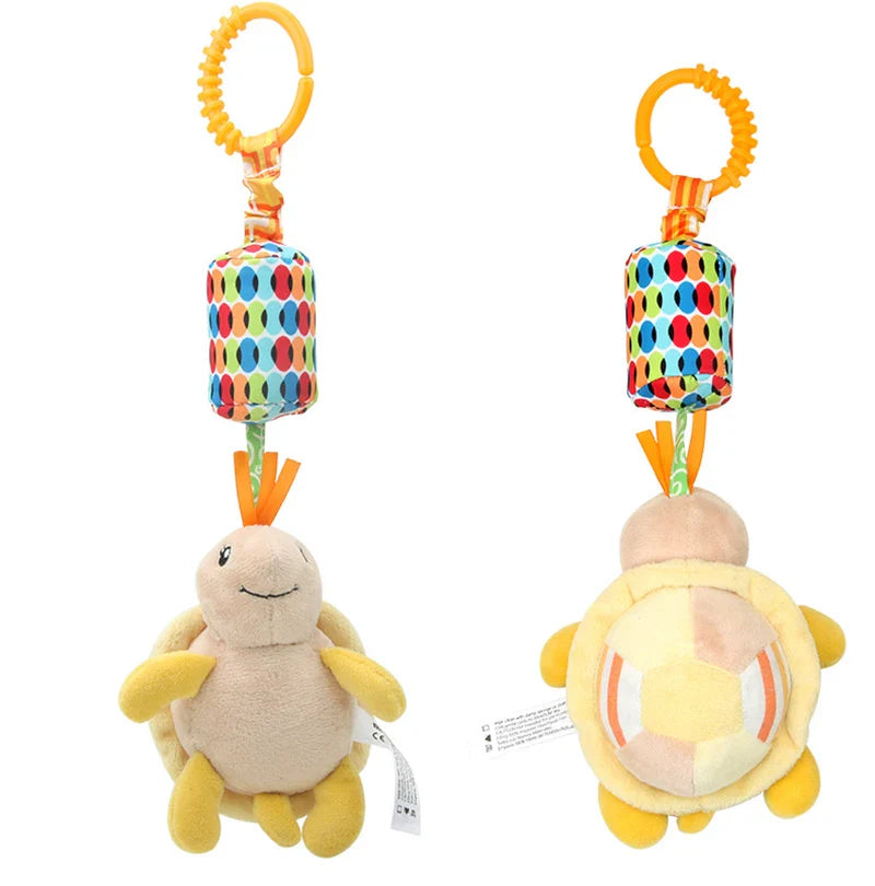 Baby Rattle Hanging Plush Toy Newborn Sensory Toys Gift - Tophatter Daily Deals
