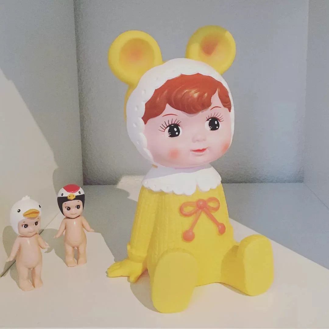 Classic Baby Girl Doll Cute Latex Rubber Baby Kids Office Decor Animals - Tophatter Daily Deals
