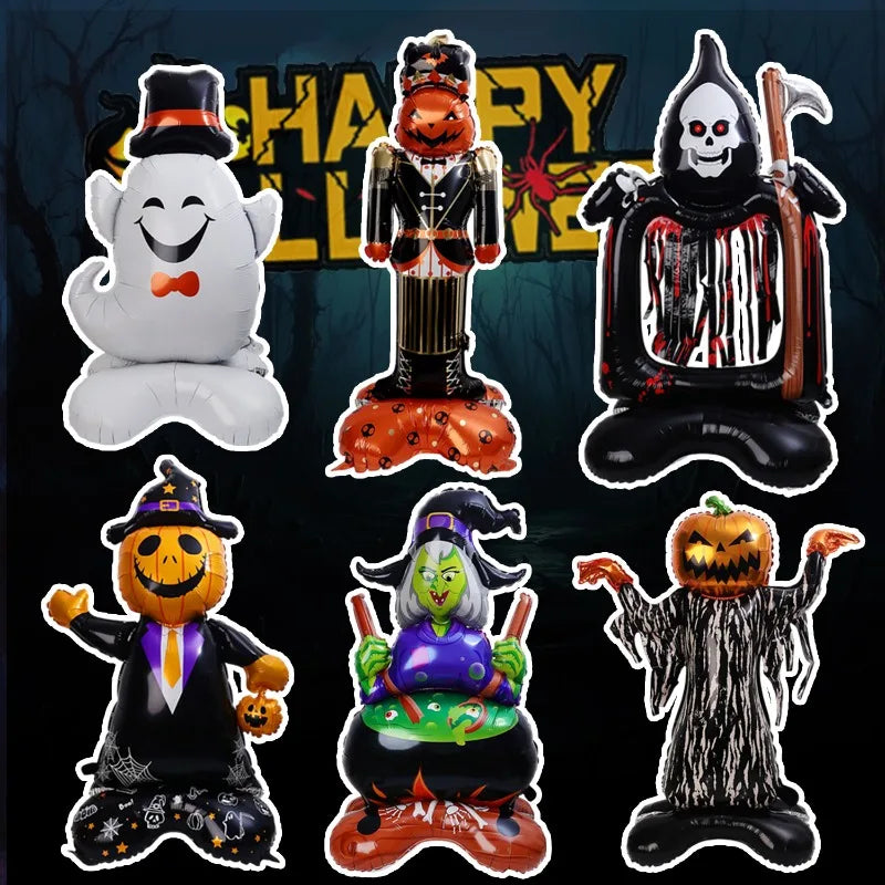 Halloween Balloons Giant Foil Standee Party Decor 2025 - Tophatter Daily Deals