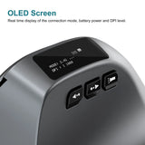 Bluetooth Vertical Ergonomic Mouse With OLED Screen - Tophatter Daily Deals