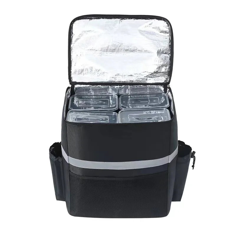 35L Camping Backpack Cooler Bag Black Duffel Bags - Tophatter Daily Deals