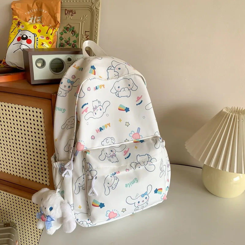Sanrio Cinnamoroll Kawaii Backpack White Anime - Tophatter Daily Deals