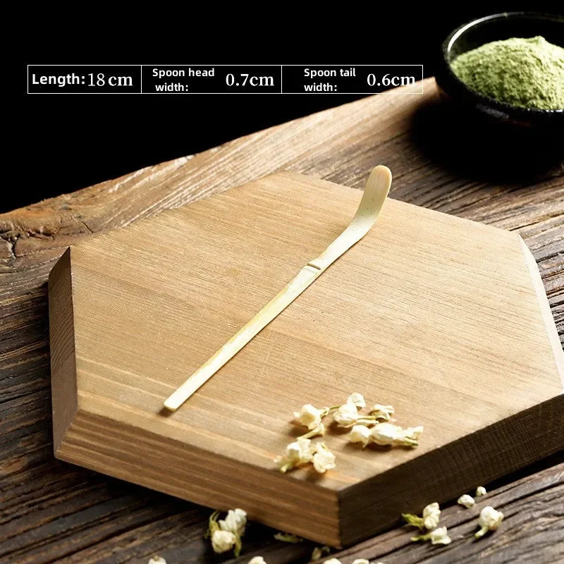 Matcha Whisk Bamboo Tea Set With Stand Spoon Handmade - Tophatter Daily Deals