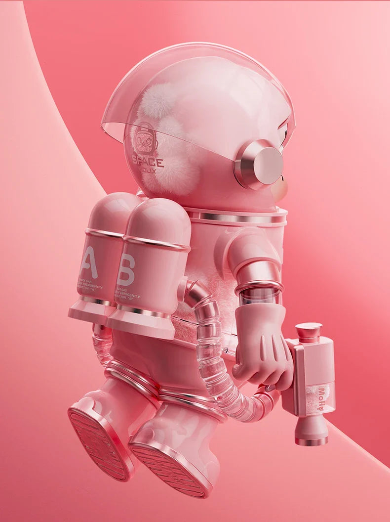 Genuine Pop Mart Mega Space Molly 400% Smitten Love Limited Edition Figure Outer Space - Tophatter Daily Deals