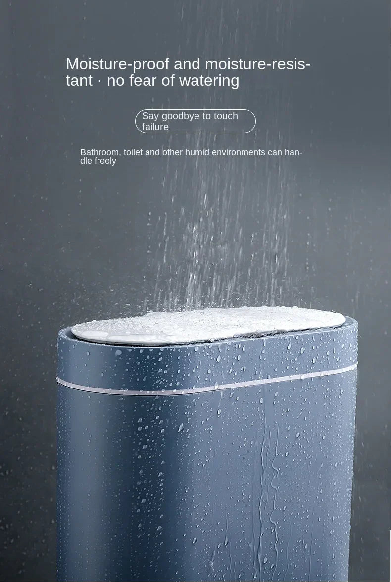 Sensor Trash Can Touchless 8L Kitchen Bathroom Bin Compact - Tophatter Daily Deals