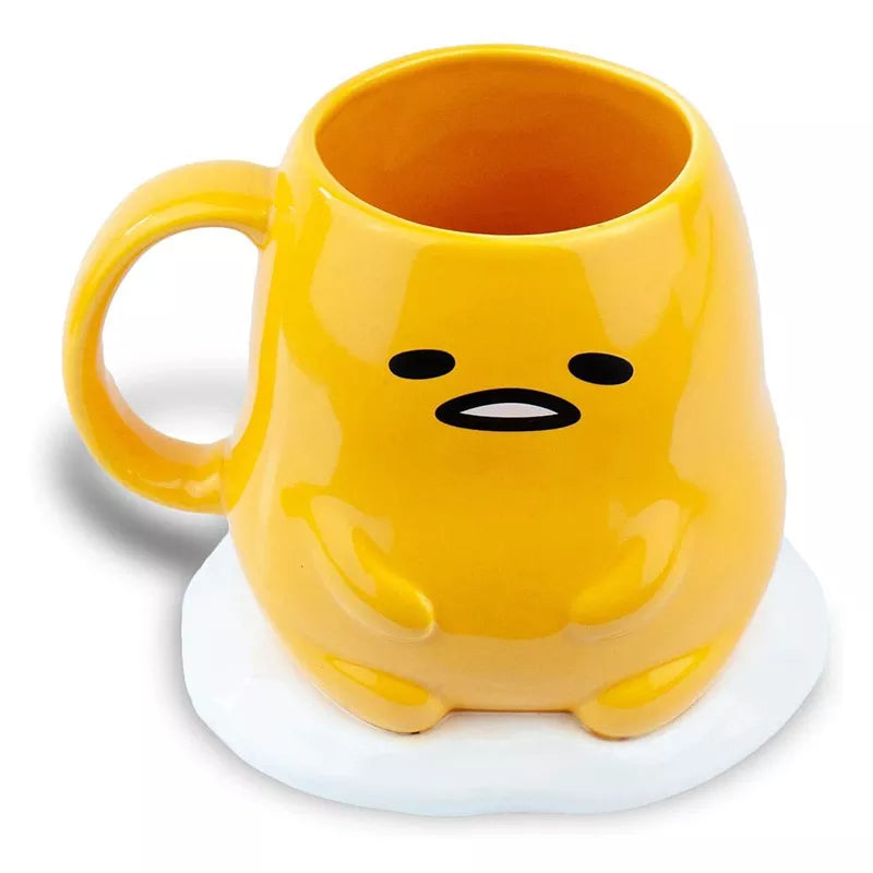 Sanrio Gudetama 400ml Mug Kawaii Ceramic Adorkable Coffee Tea Cup Food - Tophatter Daily Deals