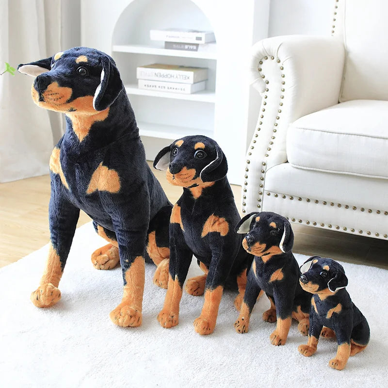 Realistic Puppy Dog Plush Animals - Tophatter Daily Deals