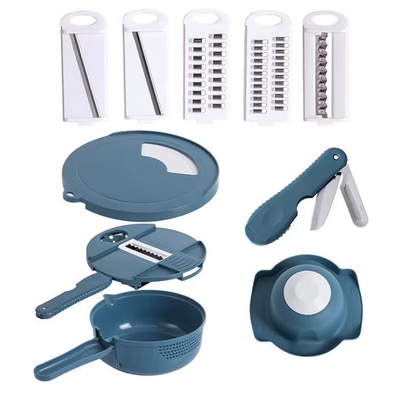9 in 1 Multi-functional Vegetable Chopper Vegetable Choppers - Tophatter Daily Deals
