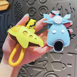 Leather Keychain Handmade Transportation Charm Gift 2025 - Tophatter Daily Deals