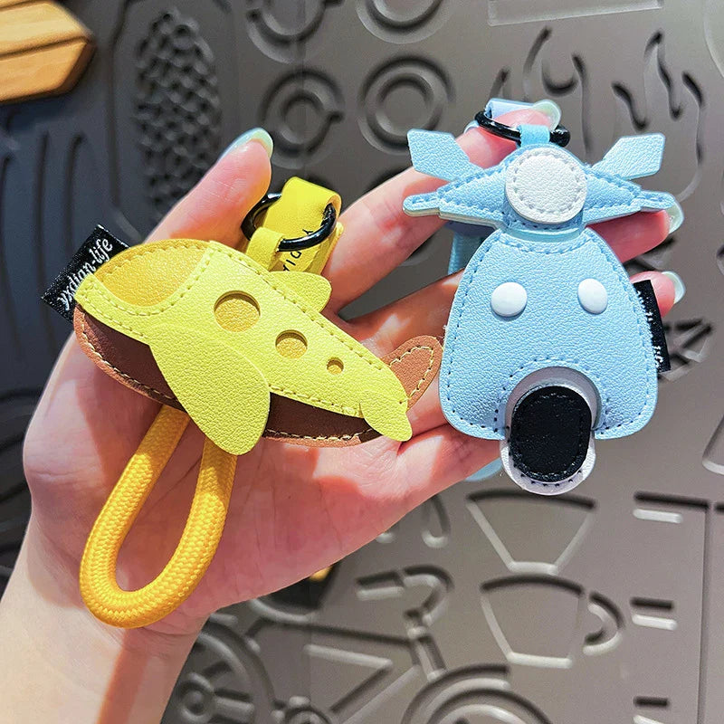 Leather Keychain Handmade Transportation Charm Gift 2025 - Tophatter Daily Deals