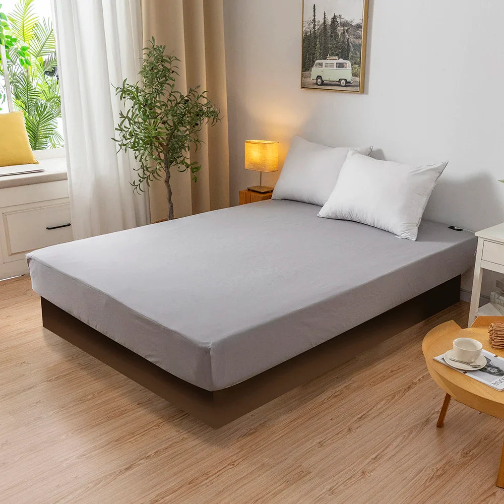 Earthing Grounding Fitted Sheet Cotton Silver Plug Included - Tophatter Daily Deals