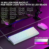 Mechanical 60 Percent Magnetic Switch Gaming Keyboard 8KHz - Tophatter Daily Deals