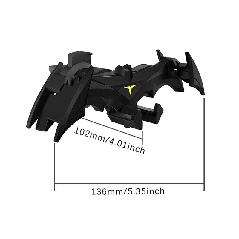 Bat Car Mobile Phone Holder Car Air Outlet Mobile Phone Holder Navigation Support for 4-6.5 Inch Devices Creative Car Interior - Tophatter Daily Deals