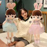 Kawaii Plush Girl Dolls with Rabbit Ears Mythical - Tophatter Daily Deals