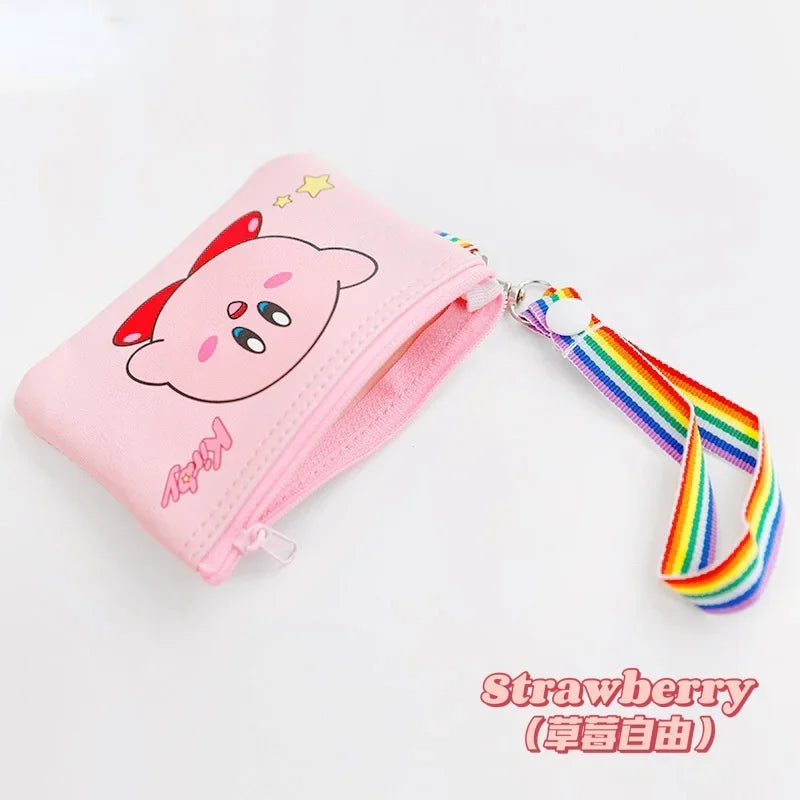 Kirby Rainbow Zipped Coin Purse Anime - Tophatter Daily Deals