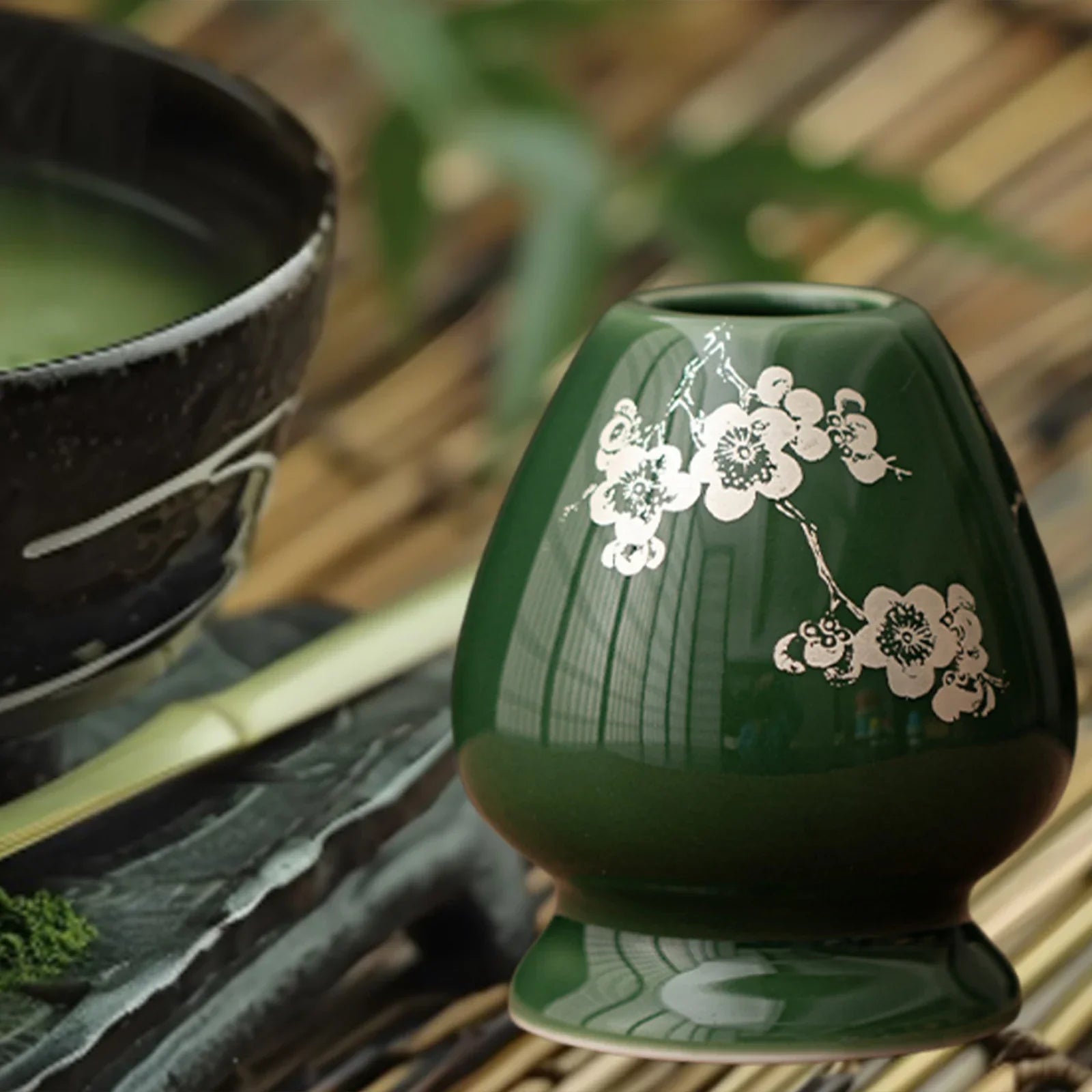 Matcha Whisk Holder Ceramic Chasen Stand Home Teaware - Tophatter Daily Deals