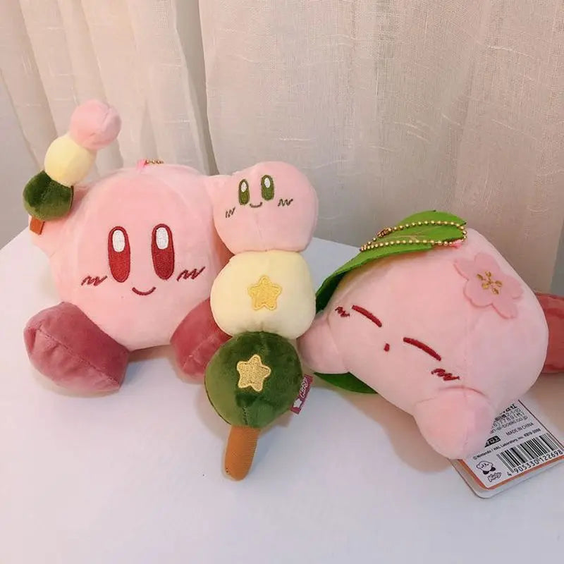 Bandai Kirby Plush Keychain - Sakura Mochi & Dango Anime - Tophatter Daily Deals