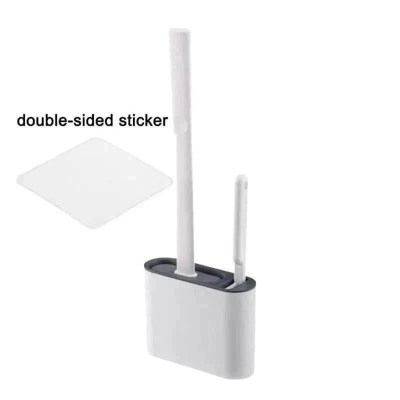 Wall Hanging Toilet Brush With Holder style1 dark grey Bath - Tophatter Daily Deals