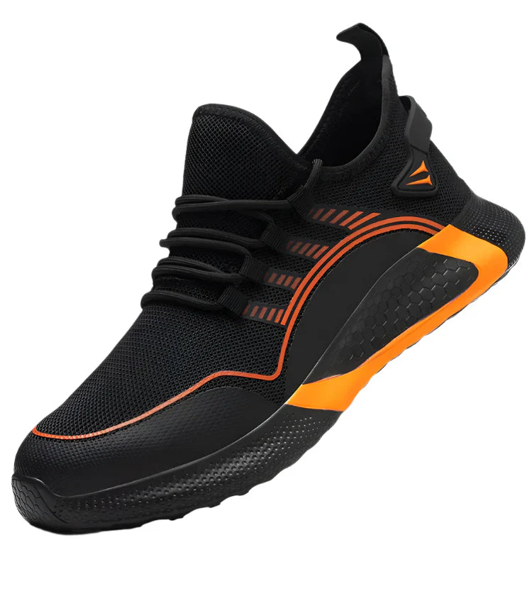 Safety Toe Work Shoes for Men Women (orange) Apparel & Accessories > Shoes > Athletic Shoes - Tophatter Daily Deals