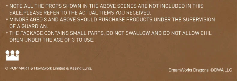 Genuine Pop Mart The Monsters Labubu - How to Train Your Dragon 200% Figurine Toothless Light Fury Mythical - Tophatter Daily Deals