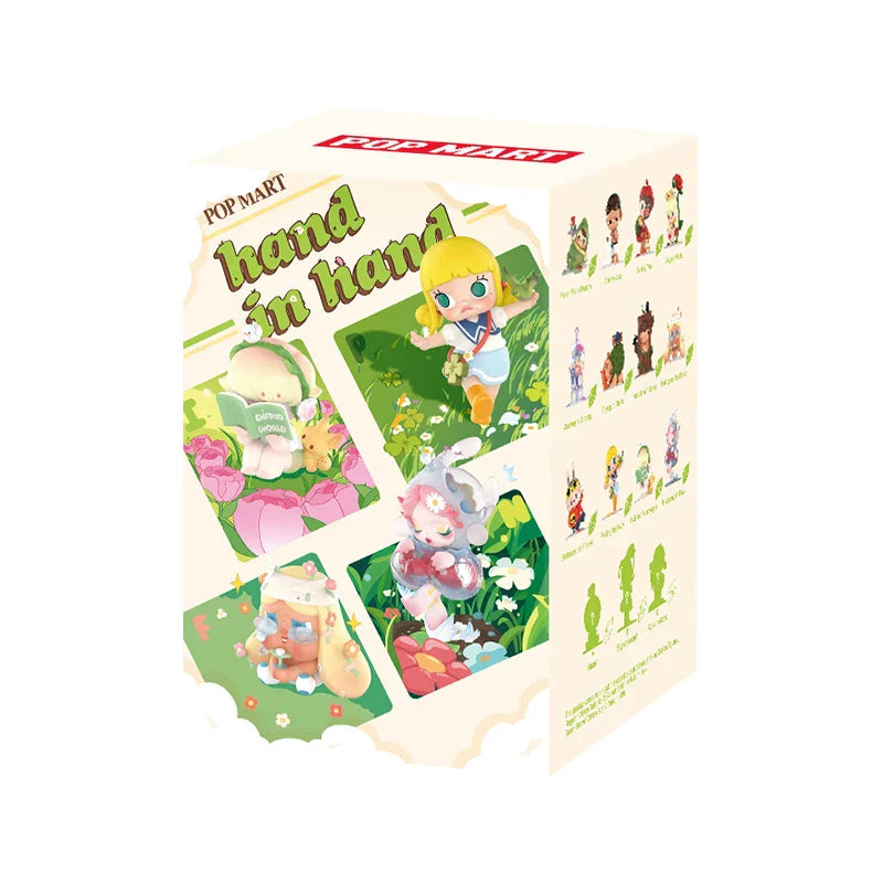 Genuine Pop Mart Hand in Hand Series Blind Box Figure 1 Unopened Blind Box Animals - Tophatter Daily Deals