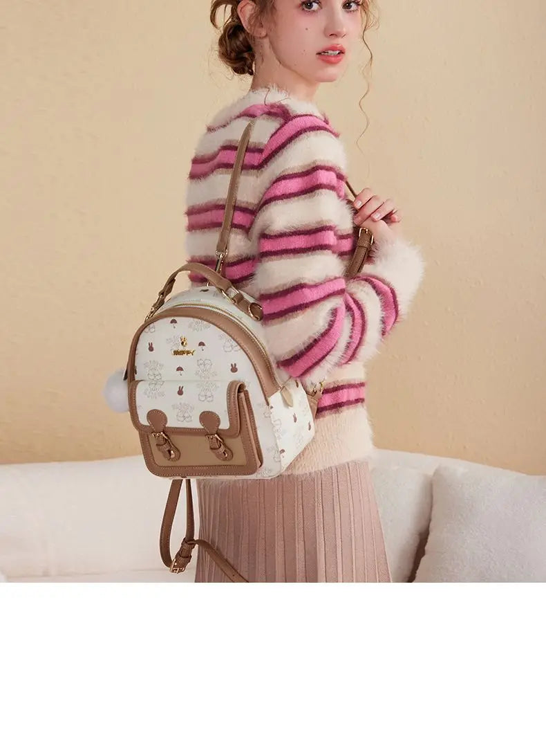 Miffy PU Leather Backpack Animals - Tophatter Daily Deals