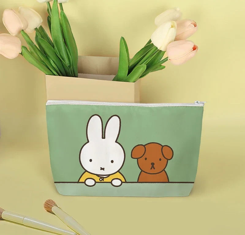 MIffy Makeup Bag Sage Animals - Tophatter Daily Deals