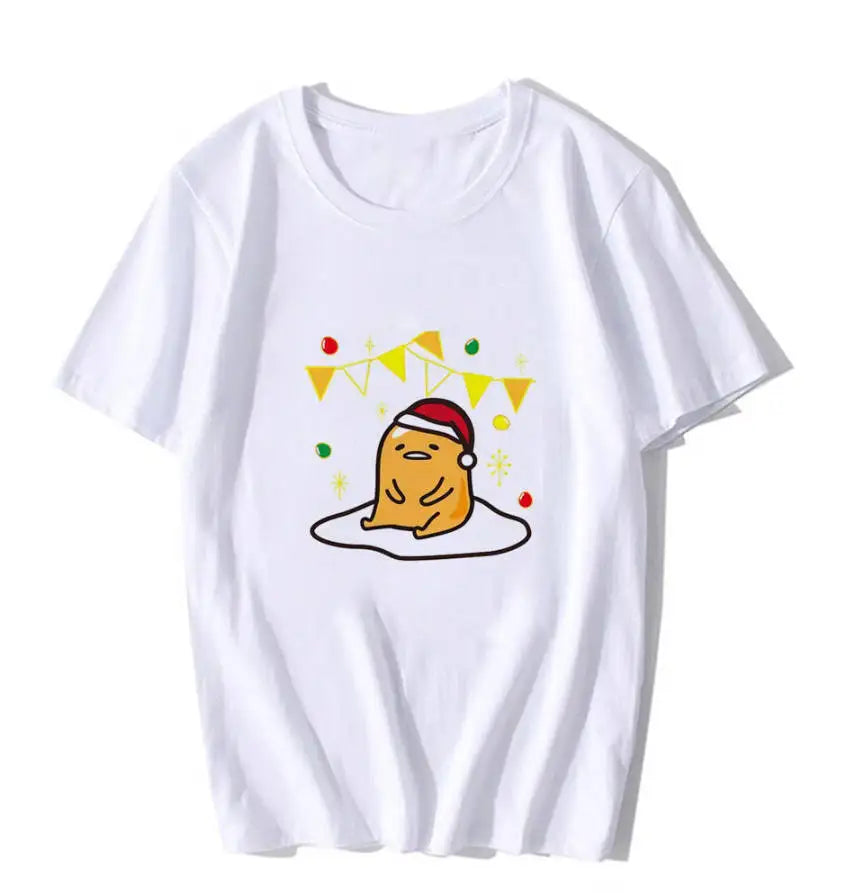 Sanrio Gudetama Lazy Egg T-shirt Japanese Fried Egg Gudetama Q Food - Tophatter Daily Deals