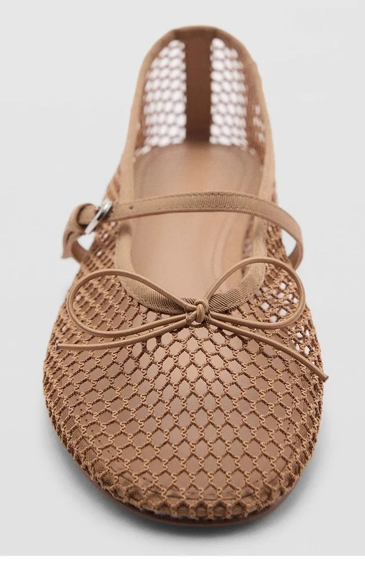 Breathable Women’s Ballet Flats - Mary Jane, Mesh, Summer - Tophatter Daily Deals