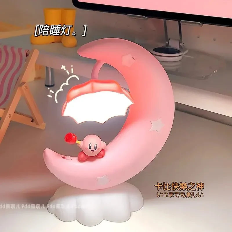 Kirby Moon Night Light Lamp Anime - Tophatter Daily Deals