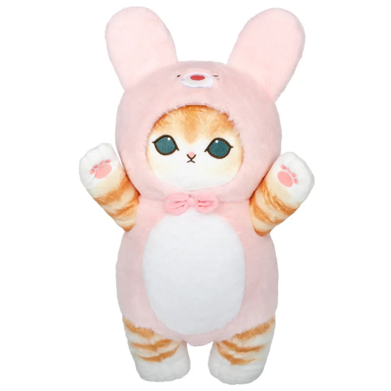 Original Mofusand Shark Cat Cos Series Plush Panda Rabbit Rabbit 50cm Animals - Tophatter Daily Deals