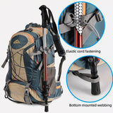 Climbing Camping Backpack Gear Storage Blue Backpacks - Tophatter Daily Deals