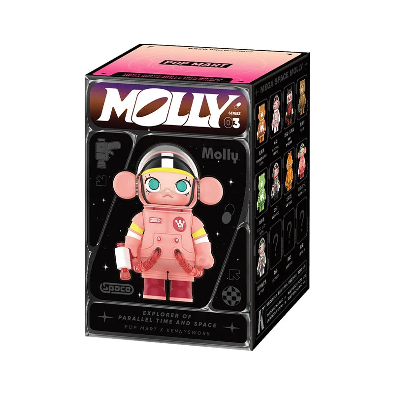 Genuine Pop Mart Mega Space Molly 100% Series 3 Blind Box Figures 1 Unopened Blind Box Outer Space - Tophatter Daily Deals
