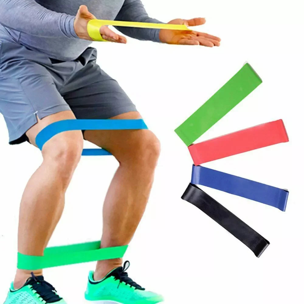 Resistance Bands Set TPE Workout Bands Home Fitness - Tophatter Daily Deals
