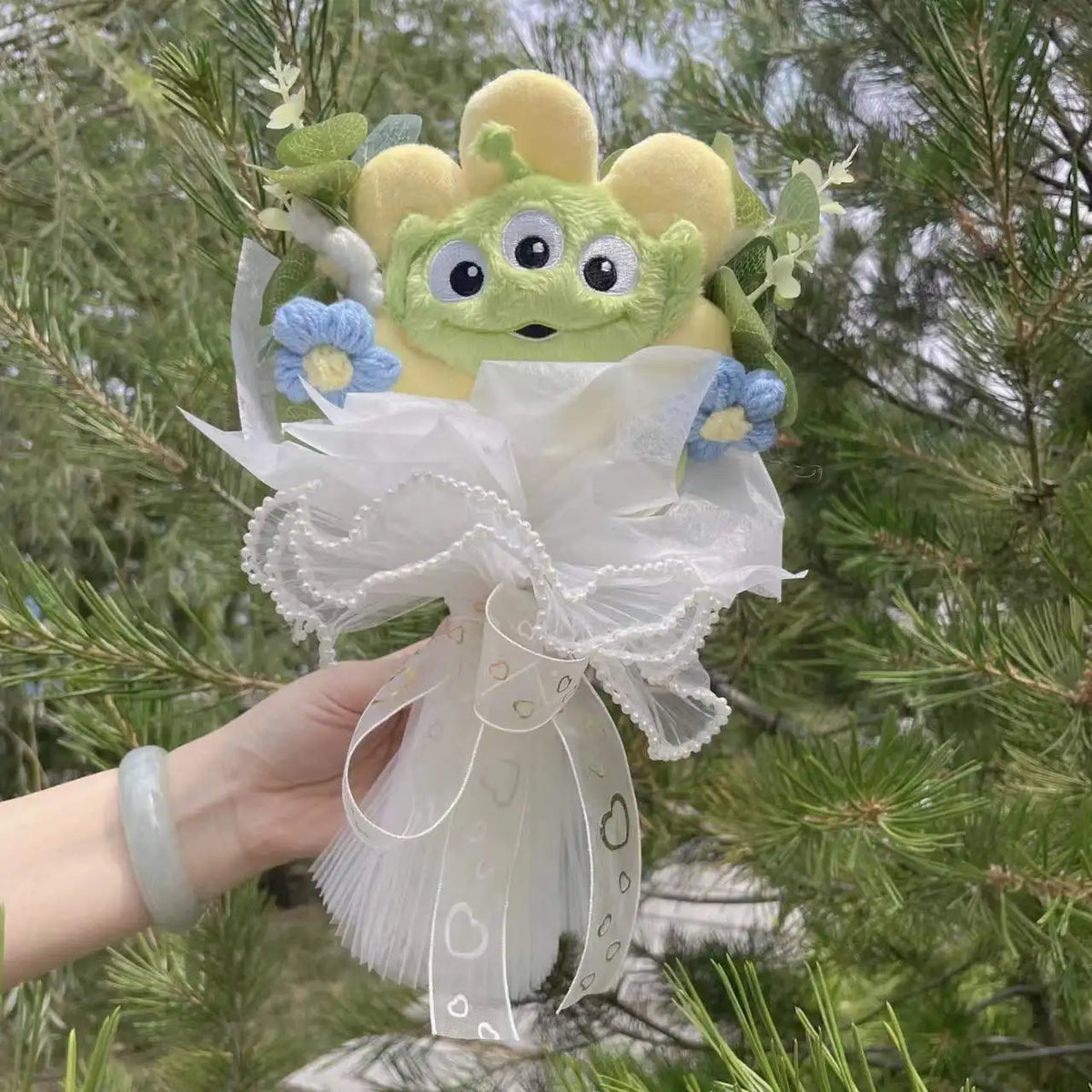 Winnie the Pooh, Micky Mouse, Toy Story Plush Bouquet Flowers - Tophatter Daily Deals