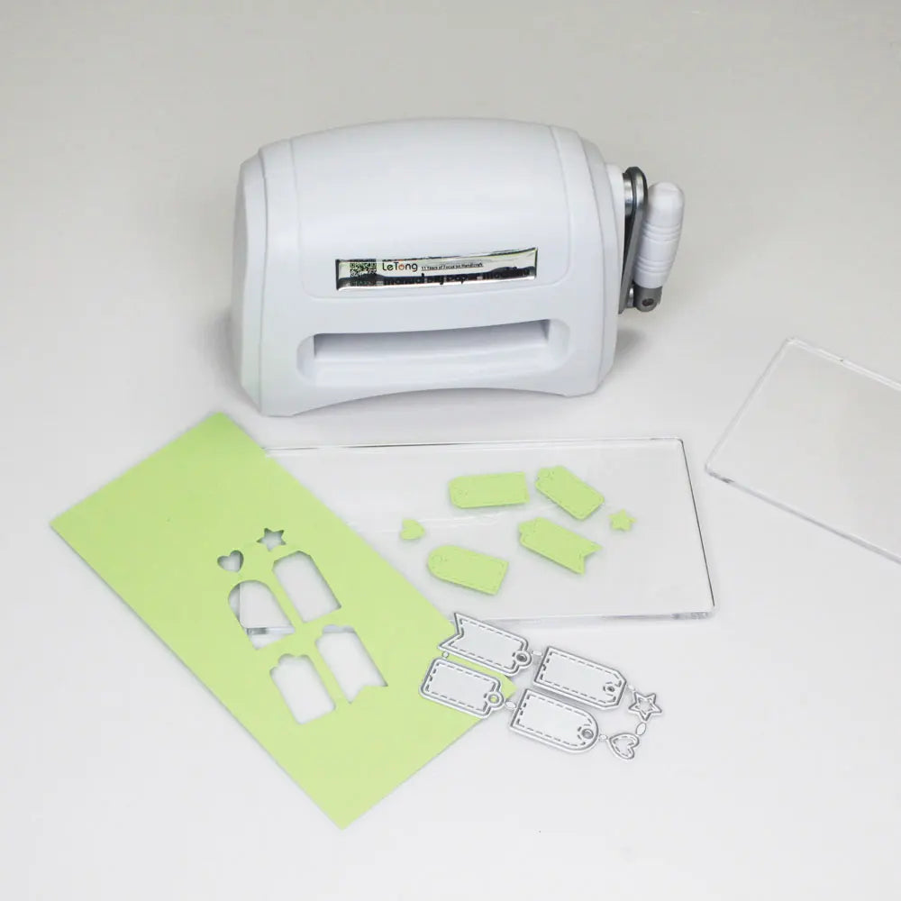 Portable Manual Die Cutting And Embossing Machine For Cards - Tophatter Daily Deals