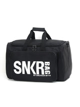 35L Sports Travel Bag with Green Interior Black Duffel Bags - Tophatter Daily Deals
